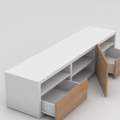 طاولة تلفزيون مع أبواب TV table with doors