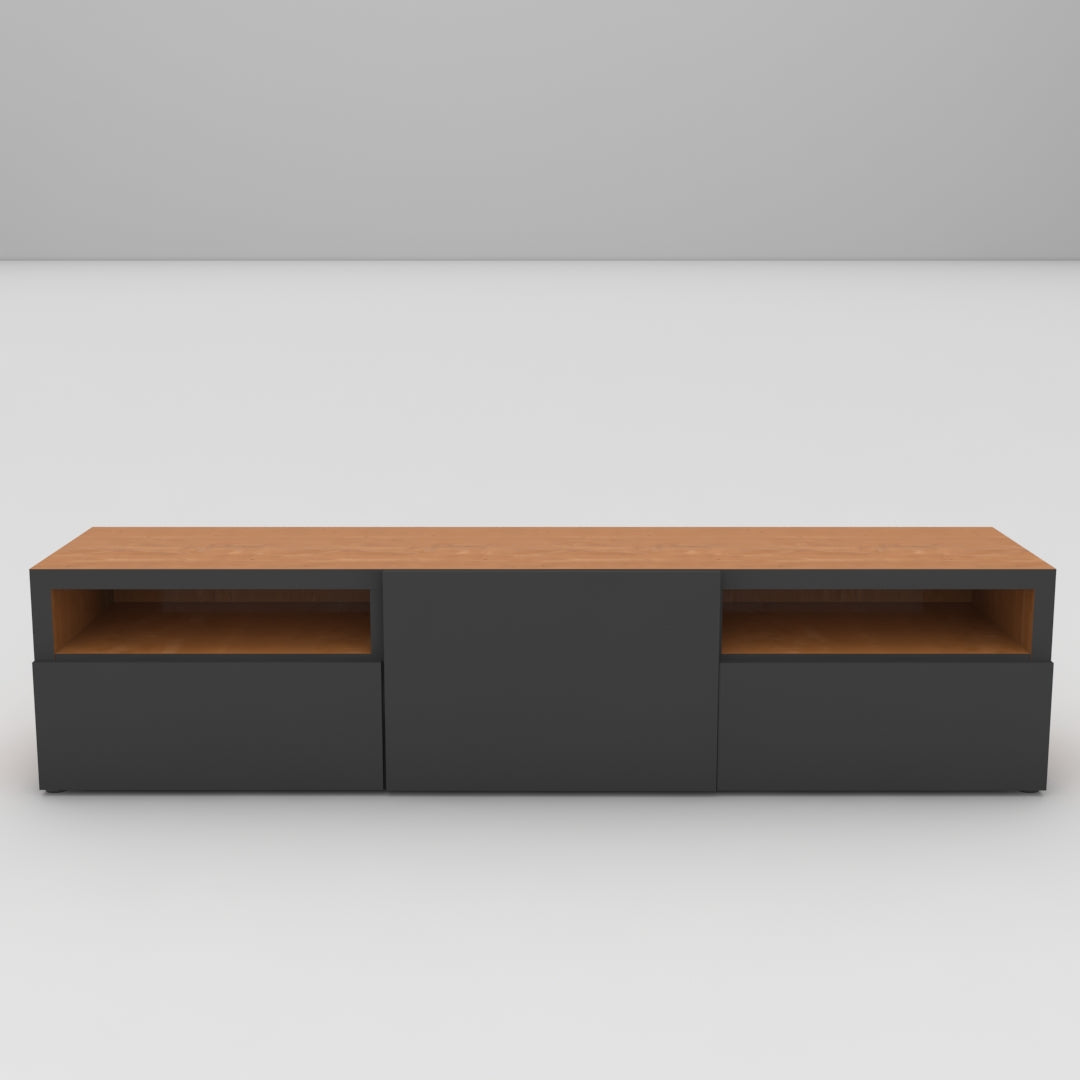 طاولة تلفزيون مع أبواب TV table with doors